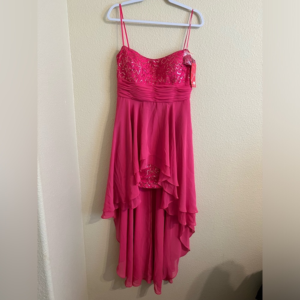 Hot Pink Gown NWT